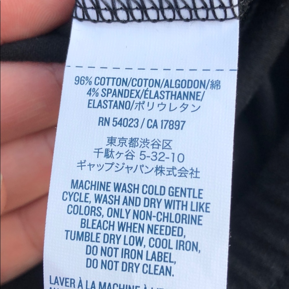 NWOT Old Navy Black Stretch Leggings - Picture 3 of 3